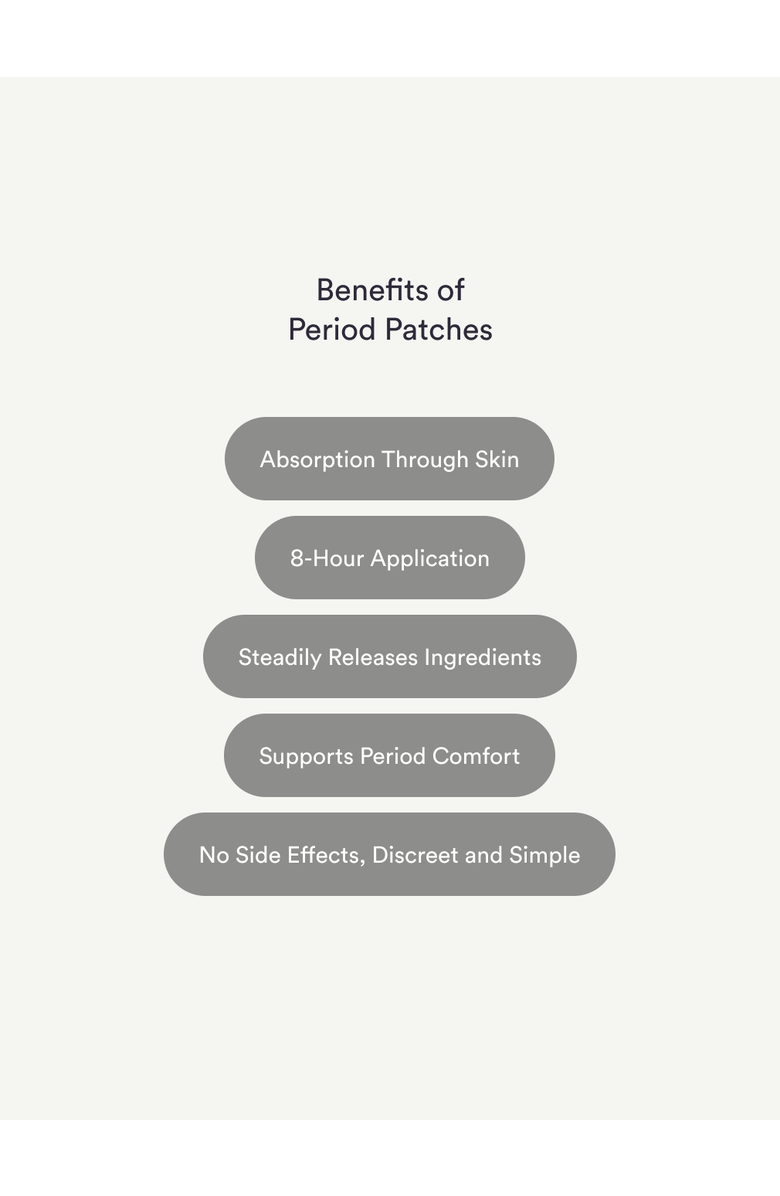 Kind Patches Period Patches, Alternate, color, Red