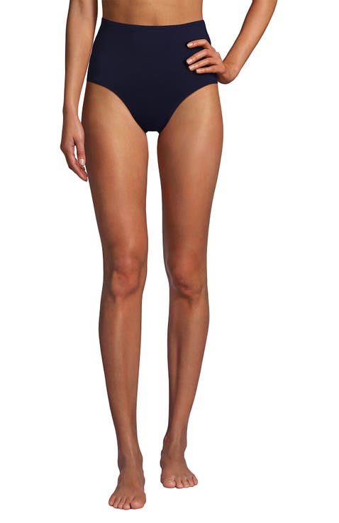 Sculpting Suit Chlorine Resistant Targeted Control Retro High Waisted Bikini Swim Bottoms