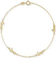 Ember Fine Jewelry 14K Gold Love Bracelet