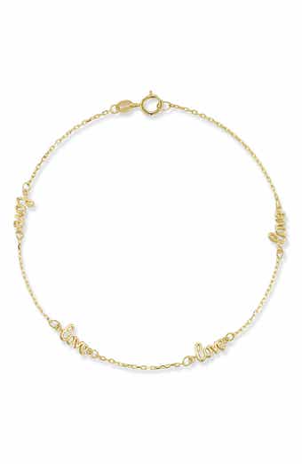 Ember Fine Jewelry 14K Gold Love Bracelet