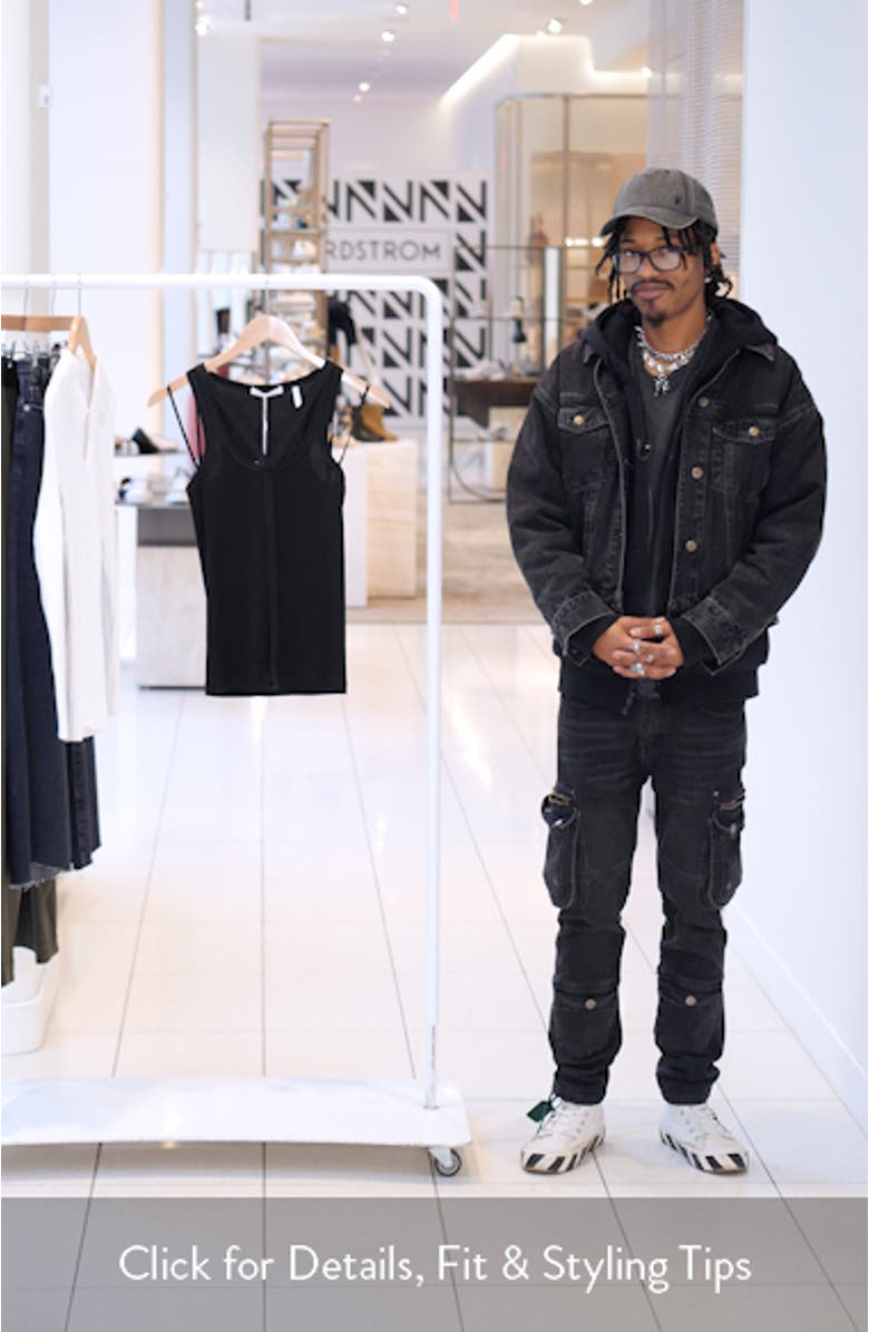 Strap Racer Cotton & Modal Tank Top, sales video thumbnail