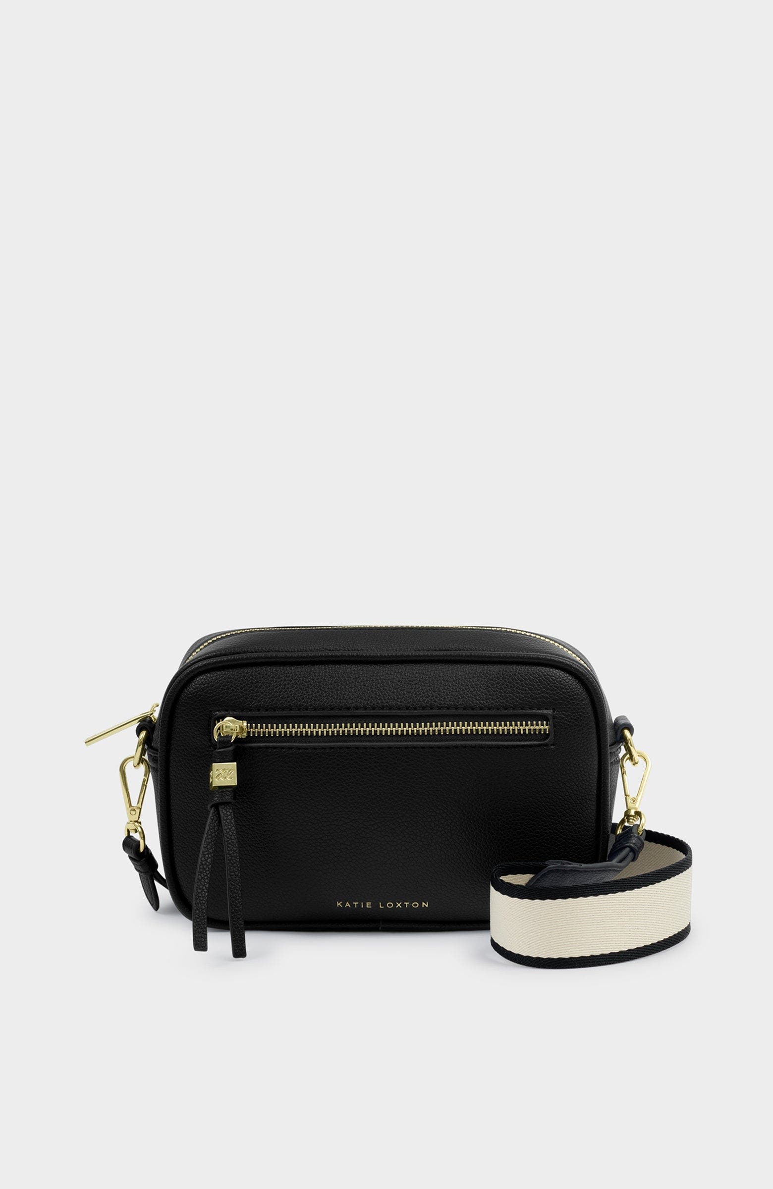 Katie Loxton Lottie Crossbody Bag, Alternate, color, Black