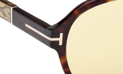 Tom Ford Quincy 59mm Pilot Sunglasses