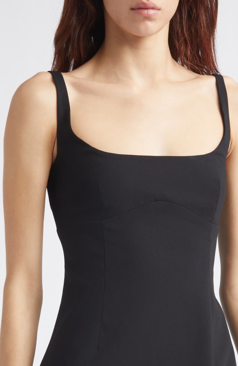 Sandy Liang Simon Minidress, Alternate, color, Black