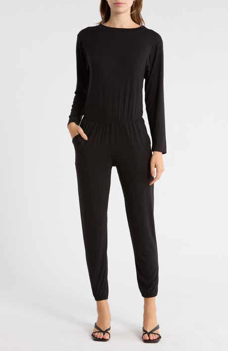 GO COUTURE Long Sleeve Jumpsuit