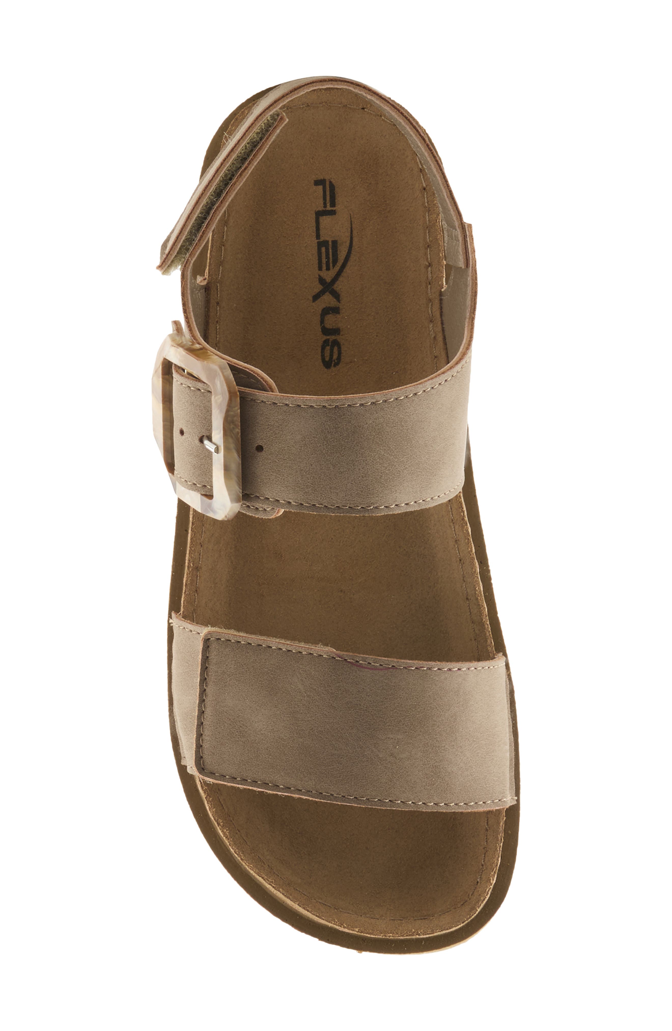 Flexus by Spring Step Bravies Ankle Strap Sandal, Alternate, color, Taupe