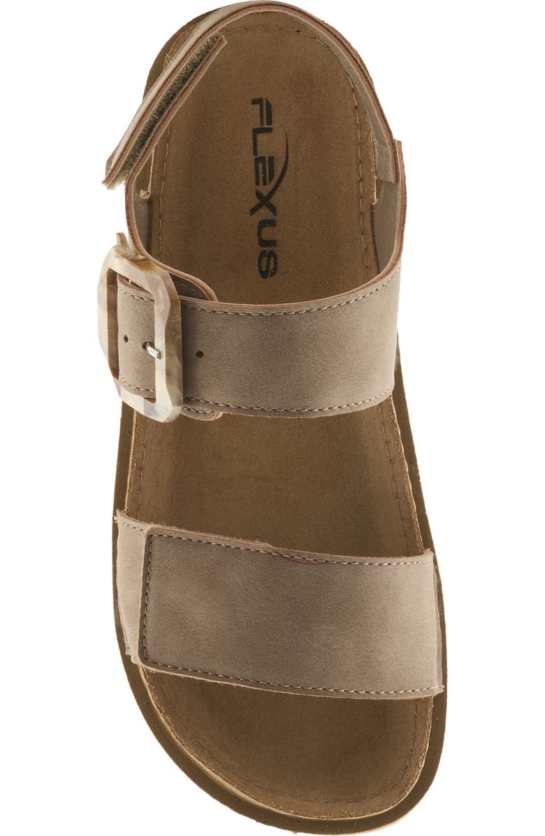 Flexus by Spring Step Bravies Ankle Strap Sandal, Alternate, color, Taupe