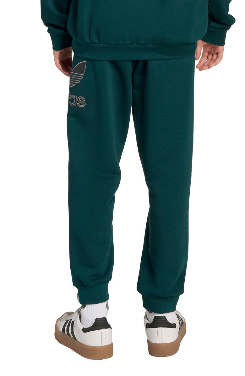 adidas Kids' Trefoil Cotton Joggers, Alternate, color, Aurora Ivy