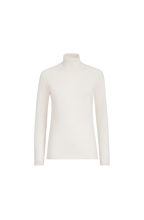 Cashmere and silk sweater