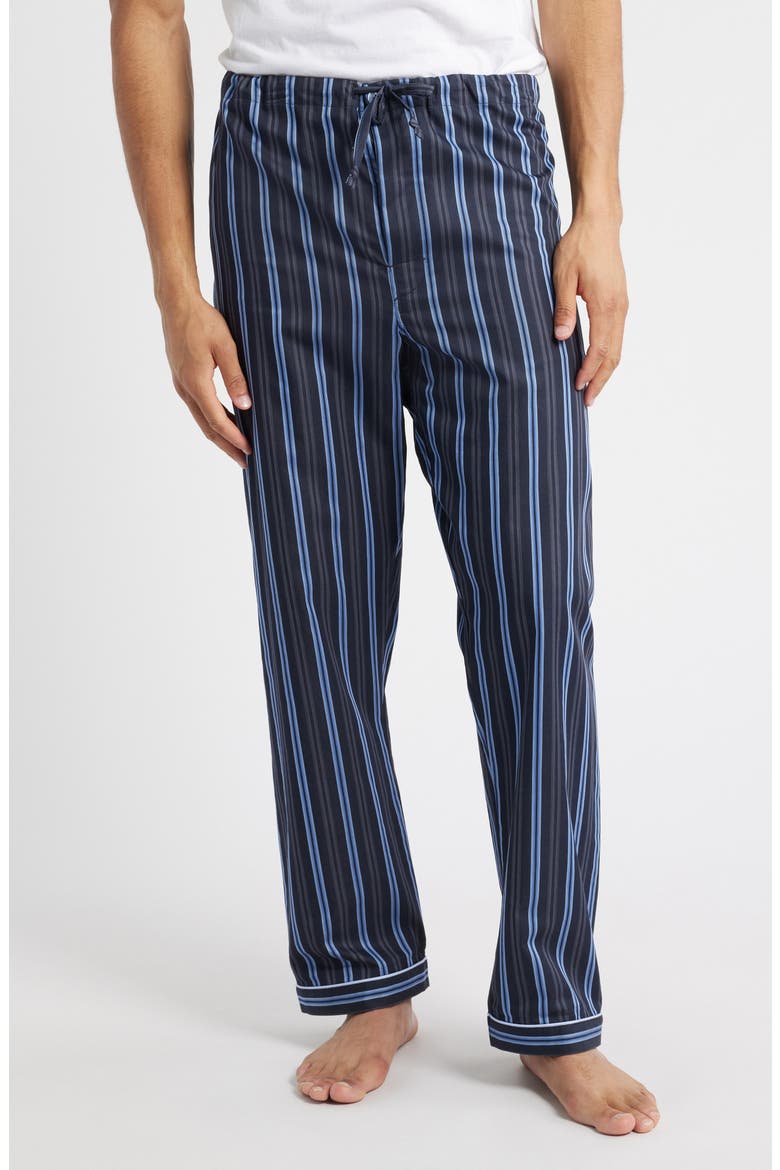 Cotton Sateen Pajamas, Alternate, color, STONE