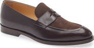 Brunello Cucinelli Two-Tone Suede & Leather Loafer
