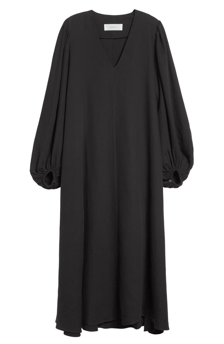GIA STUDIOS Calla Long Sleeve Dress, Alternate, color, Fade Black