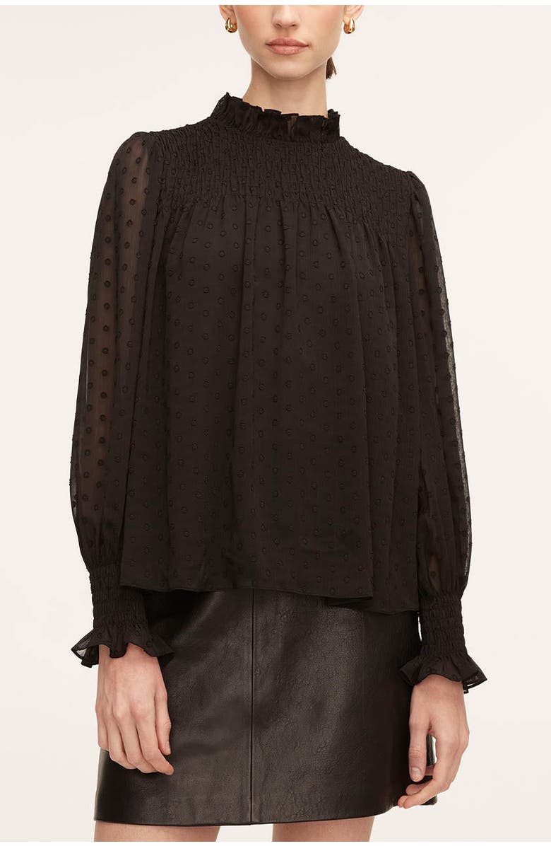 Rebecca Taylor Clip Dot Blouse, Main, color,