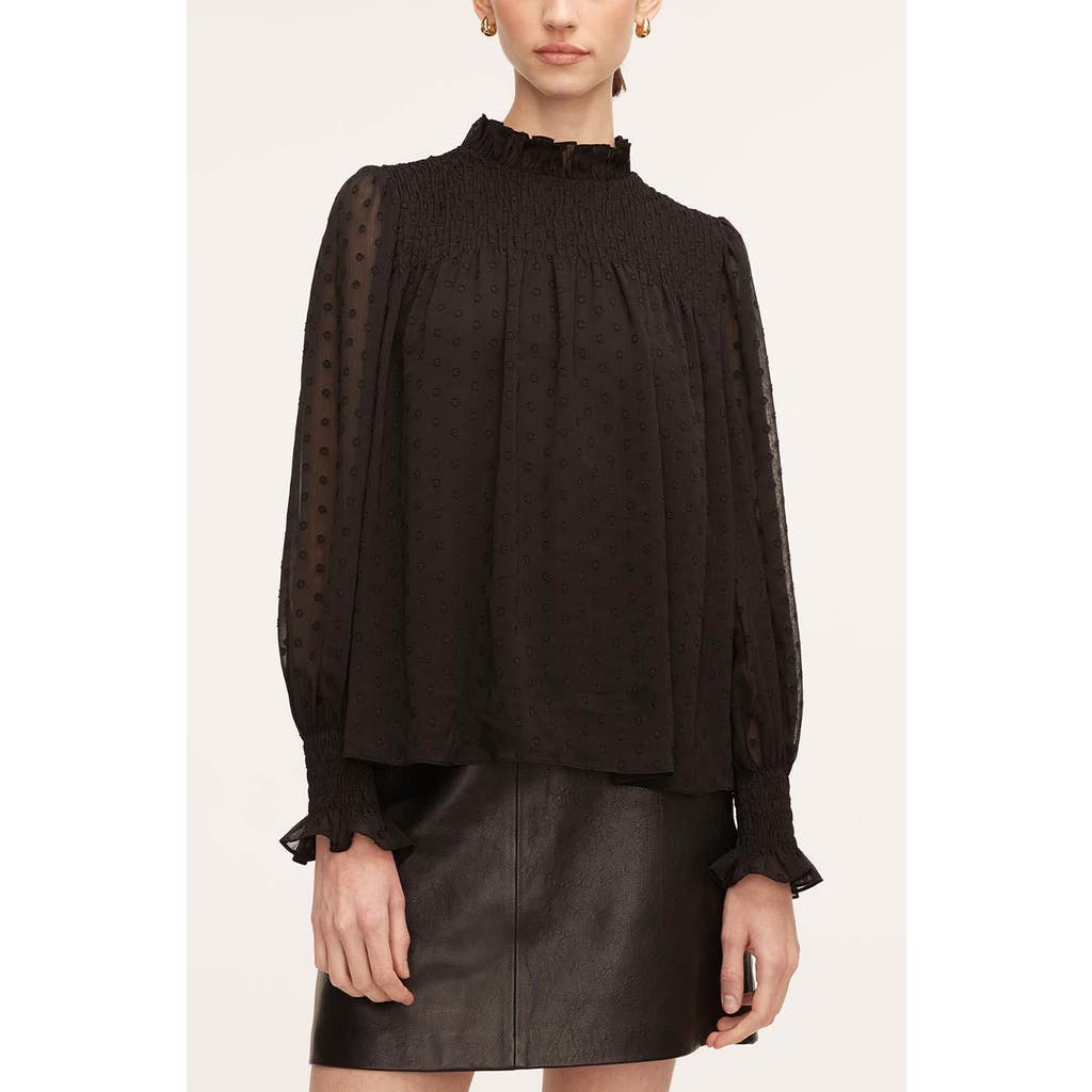REBECCA TAYLOR REBECCA TAYLOR CLIP DOT BLOUSE