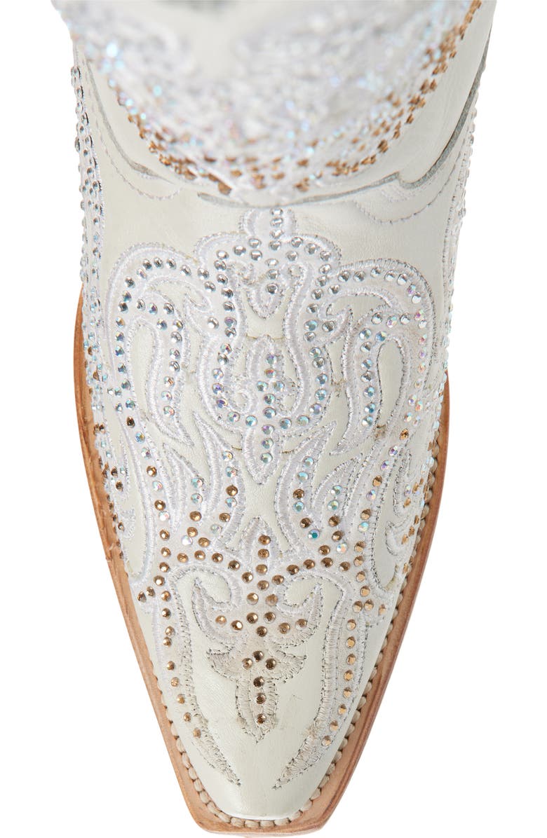 CORRAL Crystal & Embroidered Western Boot, Alternate, color,