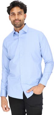 Scotch & Soda Dot Print Modern Fit Dress Shirt