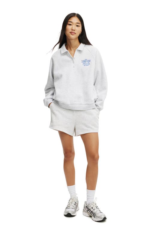 COTTON ON BODY ACTIVE PLUSH GRAPHIC POLO 