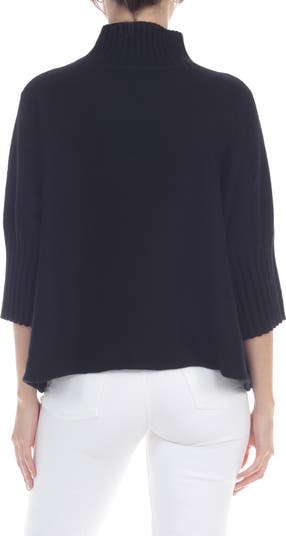 Mock Neck Boxy Sweater