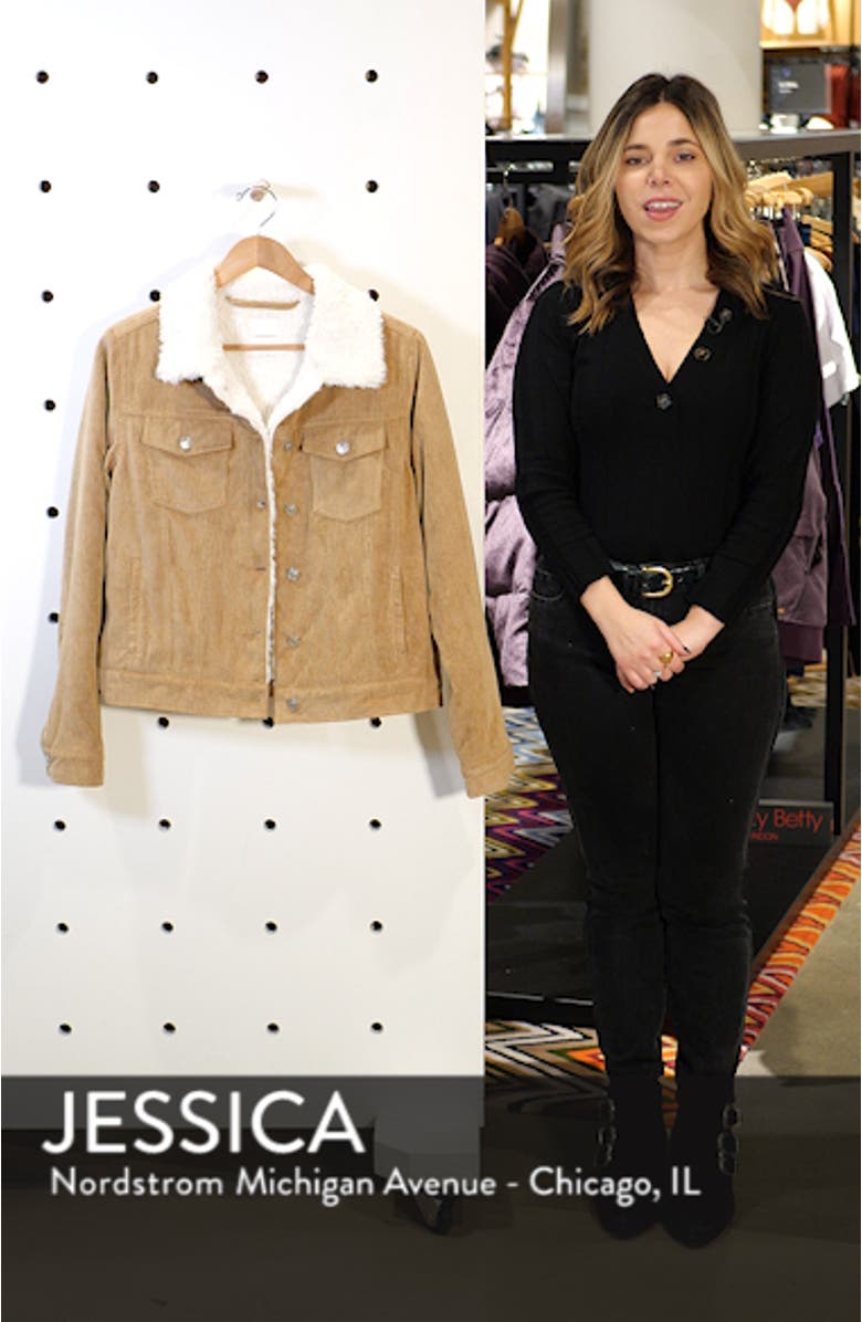 Paddington Fleece Lined Corduroy Jacket, sales video thumbnail