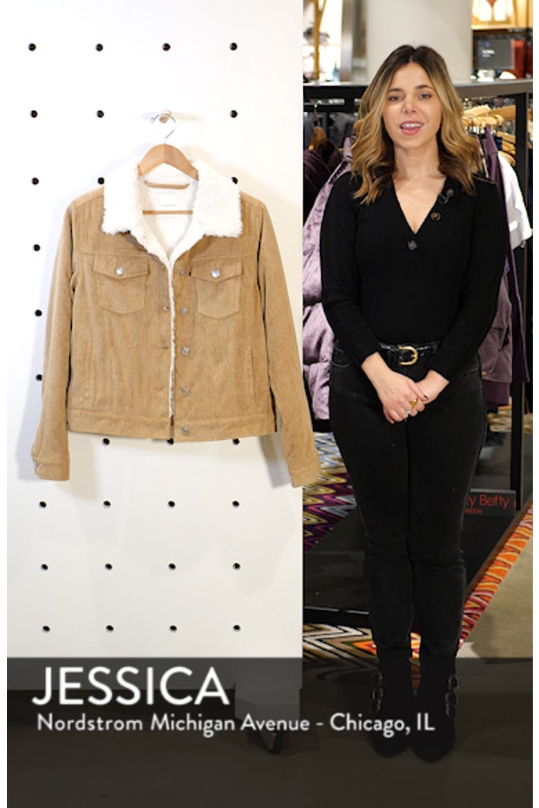 Paddington Fleece Lined Corduroy Jacket video