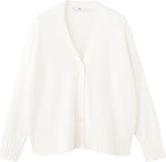 MANGO V-Neck Cardigan