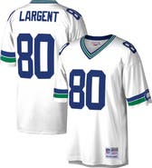 Mitchell & Ness Men's Mitchell & Ness Steve Largent White Seattle Seahawks Legacy Replica Jersey