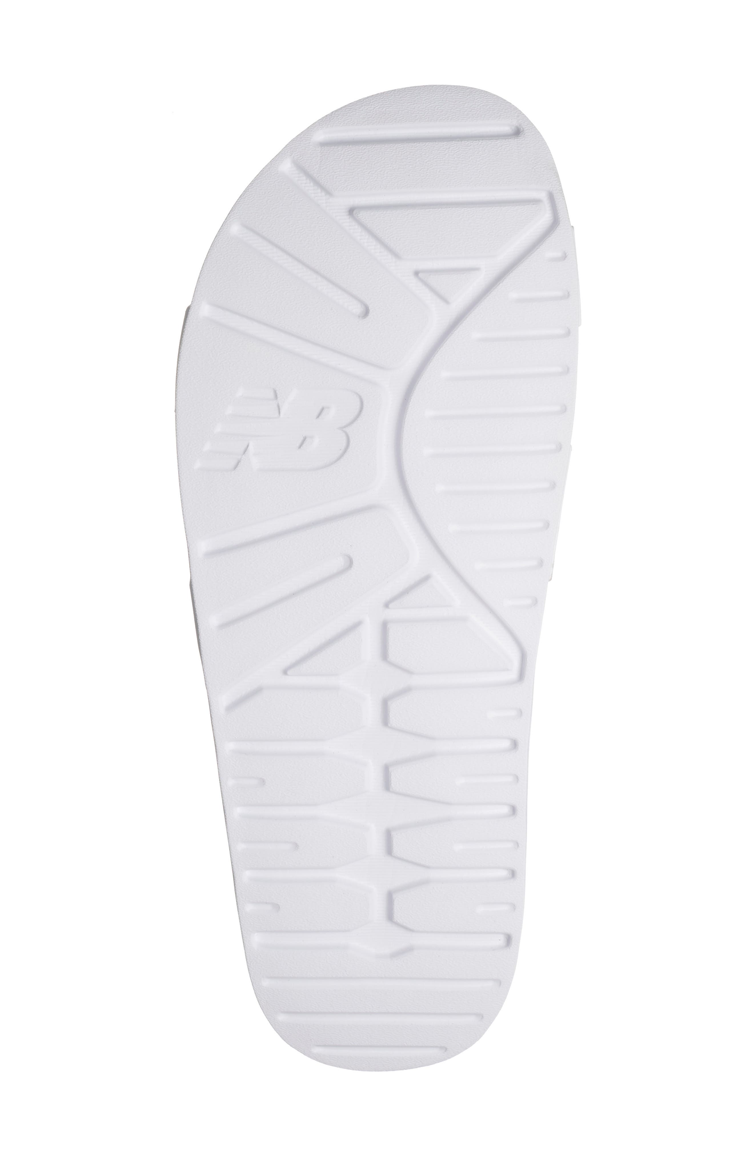 New Balance 20s Slide Sandal, Alternate, color, White