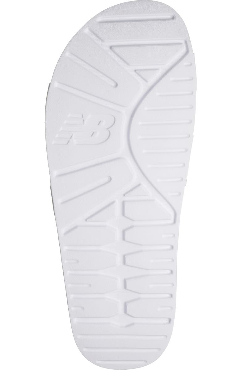 New Balance 20s Slide Sandal, Alternate, color, White
