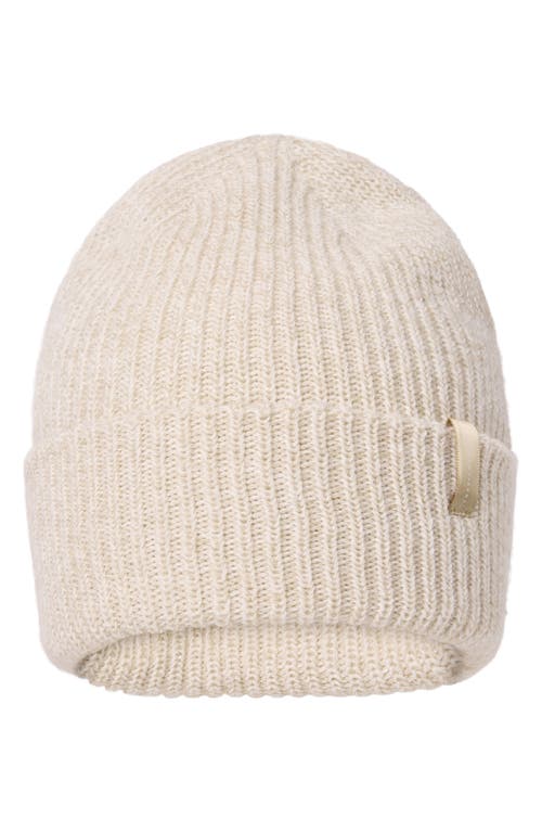 Travismathew Meadow Rib Beanie In Heather Savannah Tan