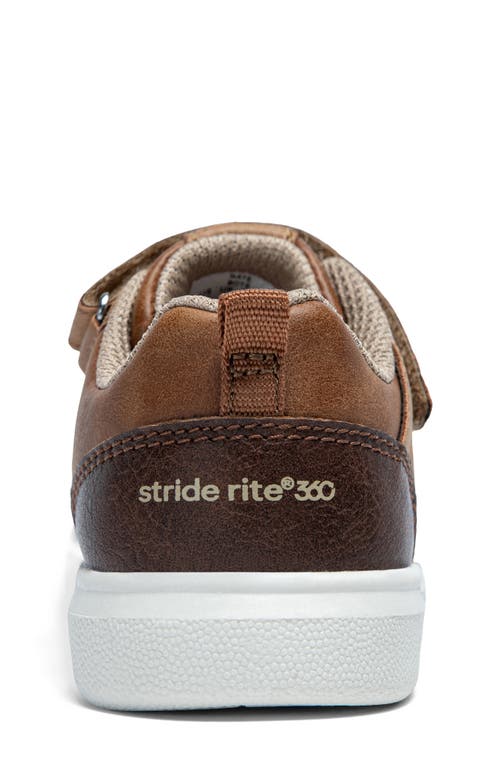Stride Rite Kids' Nate Sneaker In Brown