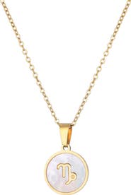 Adornia Zodiac Pendant Necklace