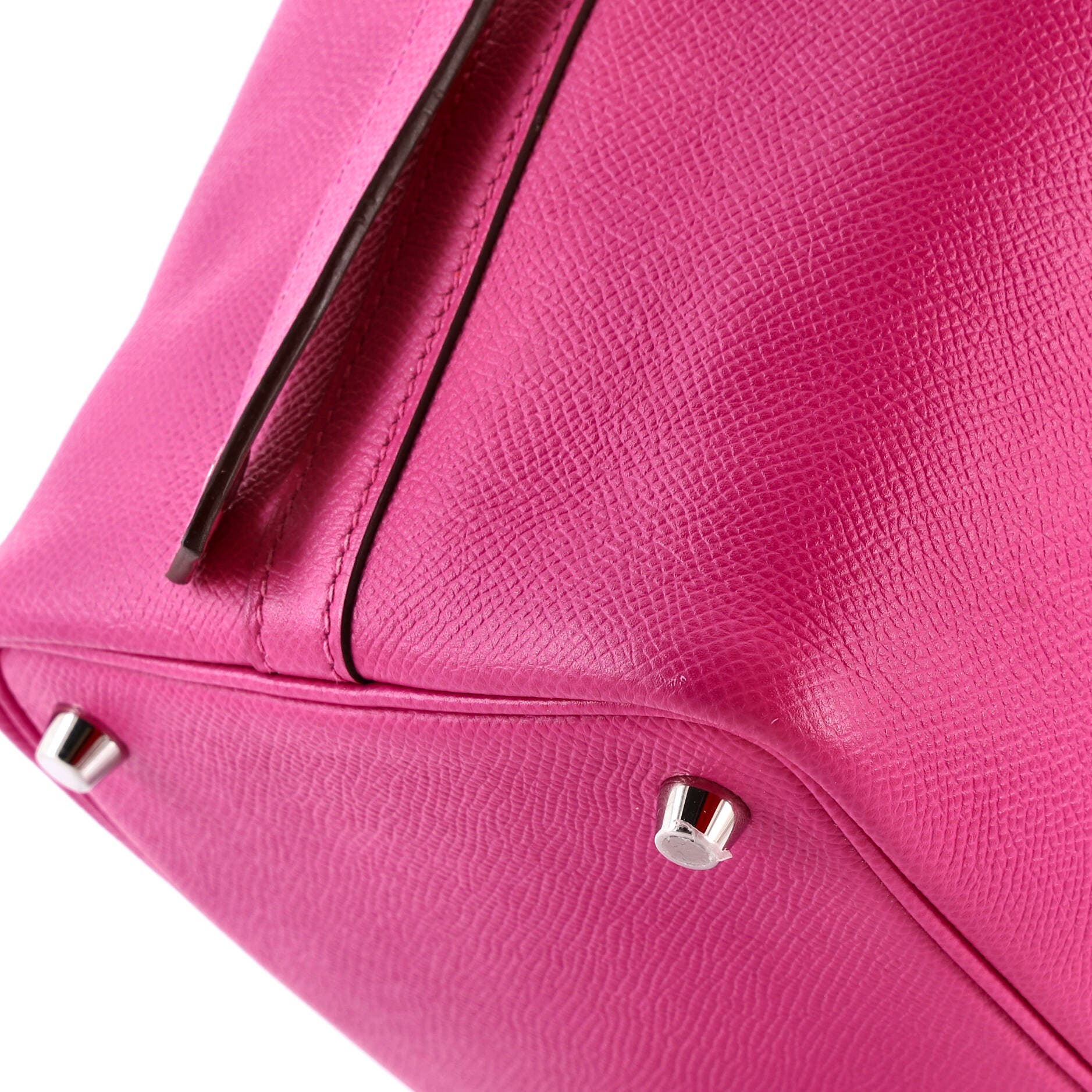 Pre-Owned Hermes Picotin Lock Bag Tressage Epsom PM, Alternate, color, Magnolia