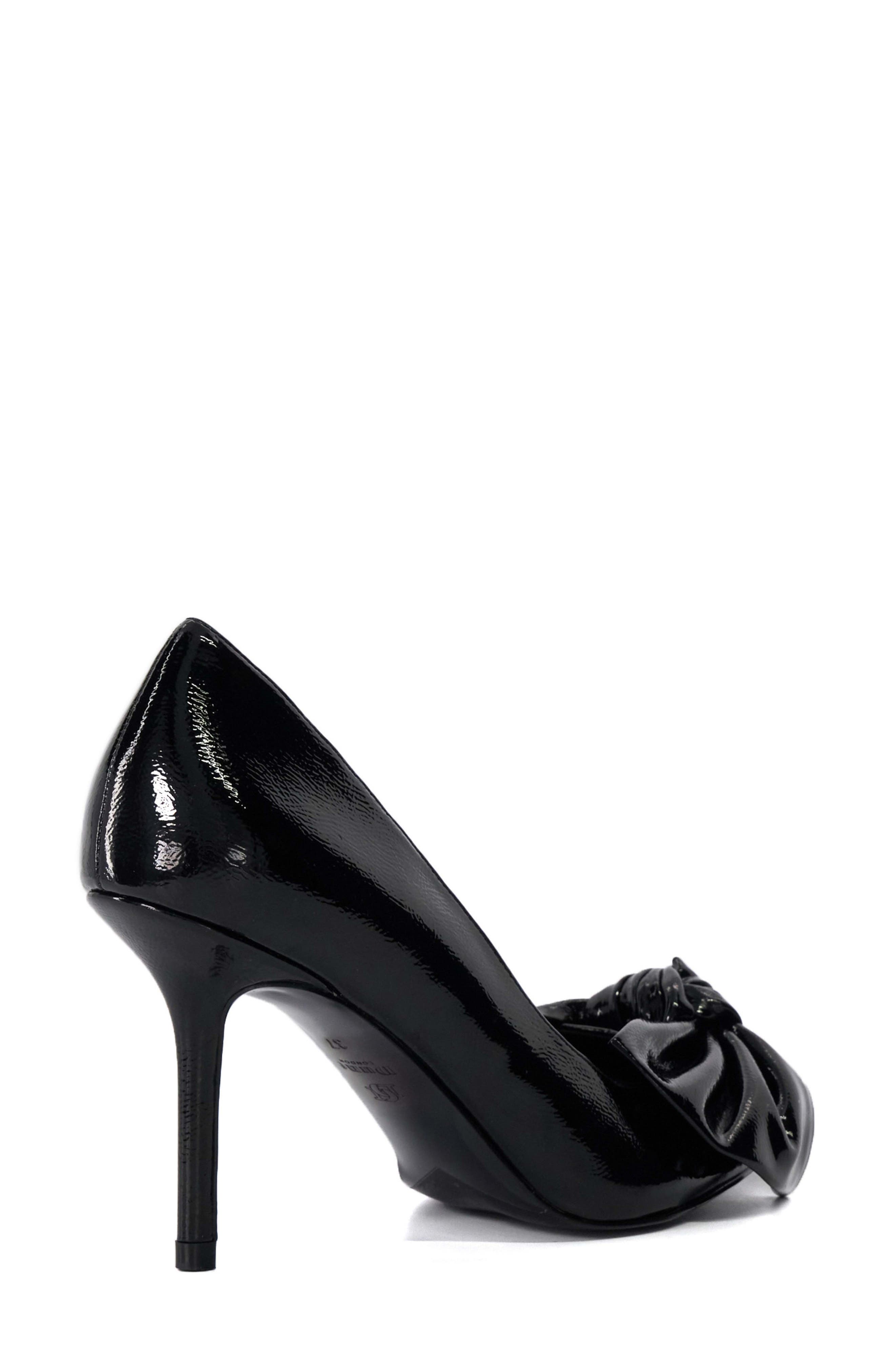 Dune London Bows Pointed Toe Pump, Alternate, color, 