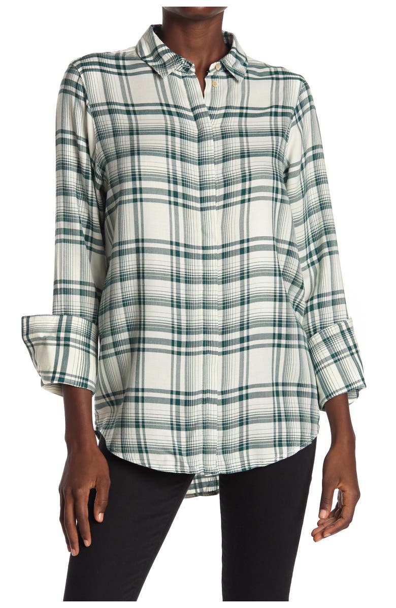 Treasure & Bond Glen Plaid Shirt, Main, color, 