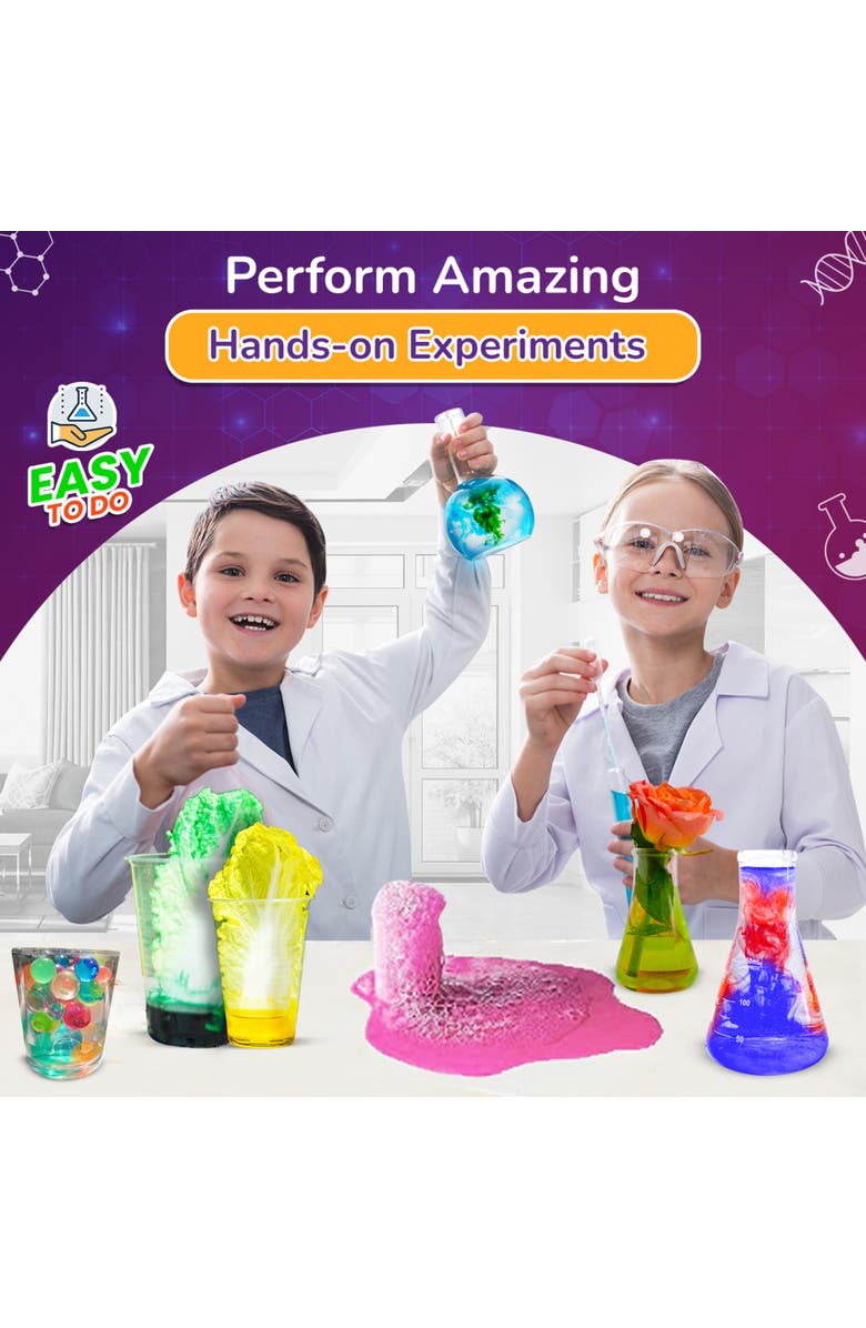 Smartivity Mega Science Kit, 150+ Exciting Experiments, Chemistry Lab Activity, Alternate, color, Multicolored