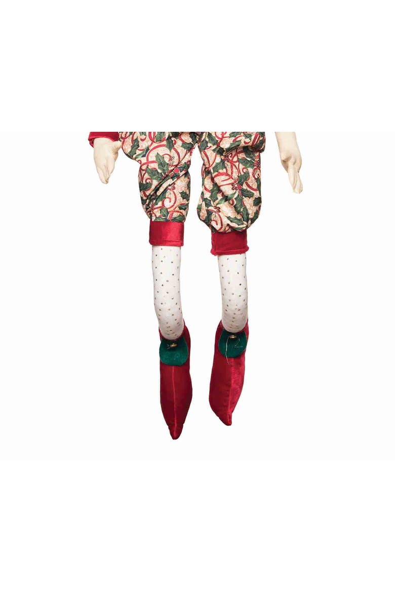 Ezra Joe Spencer Gathered Traditions Figurine, Alternate, color, Red