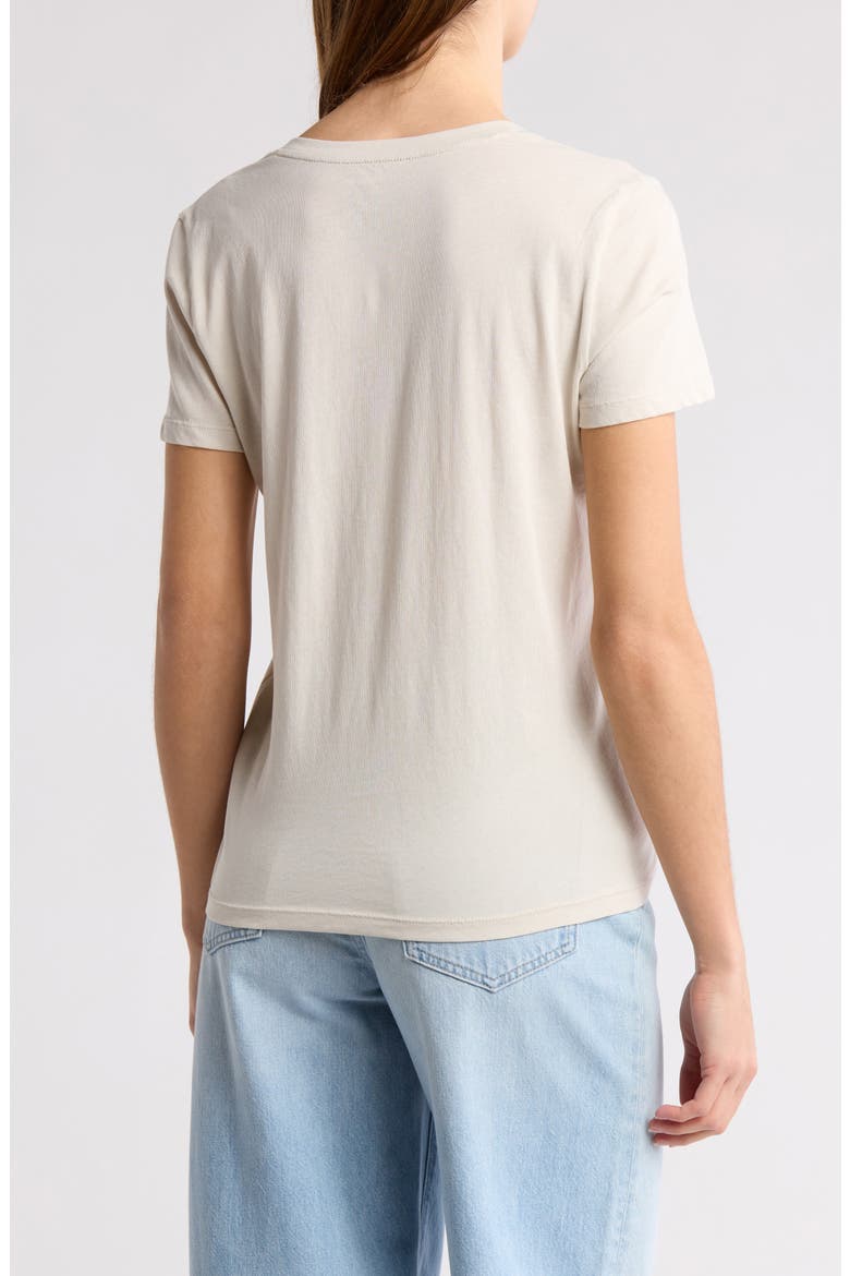 Softfade V-Neck Tee, Alternate, color, DOVE