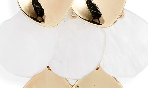 Nordstrom Chandelier Drop Earrings In White