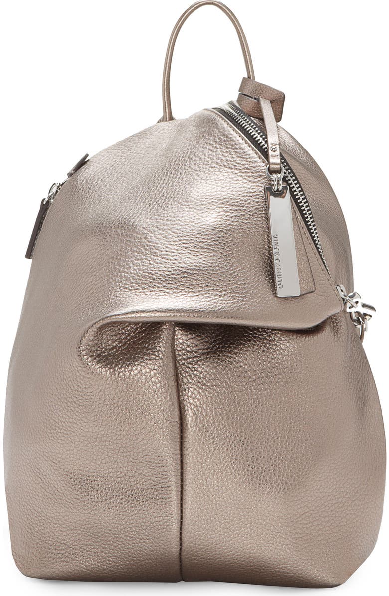 Vince Camuto Small Giani Leather Backpack, Main, color,