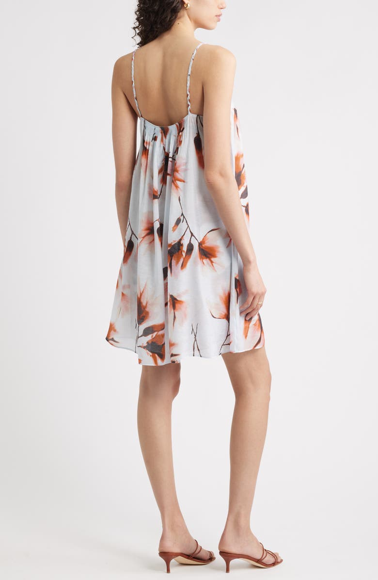 Nordstrom Cami Pintuck Sundress, Alternate, color, Blue- Coral Sahar Floral