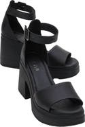 Forever & Always Shoes MARGOT Leather Platform Sandal