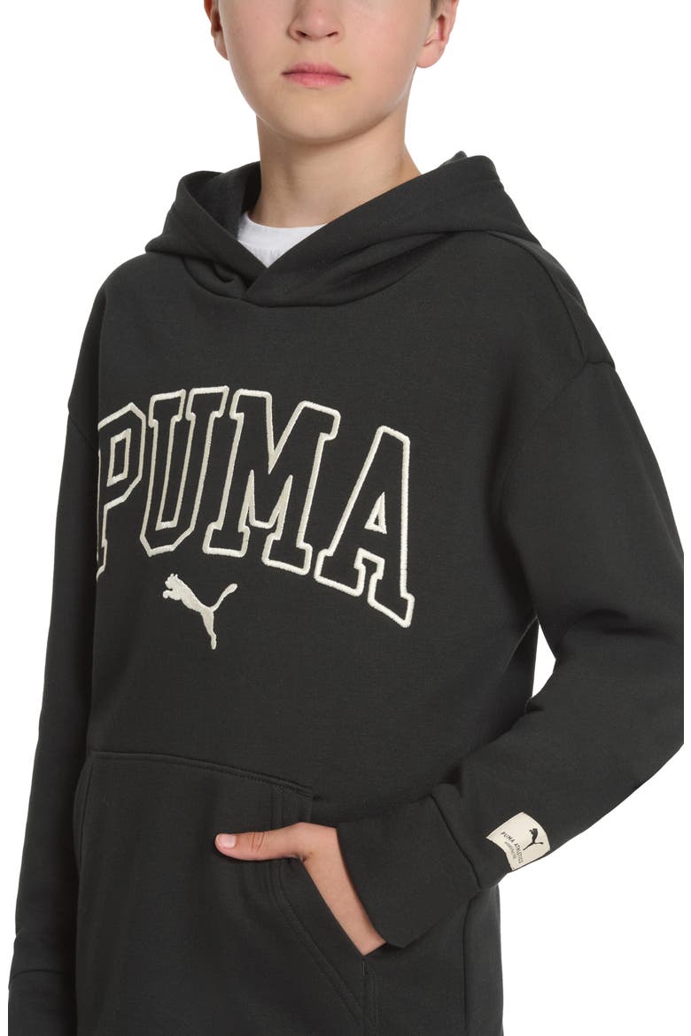 Kids' Class Pack Cotton Blend Fleece Hoodie, Alternate, color, BLACK
