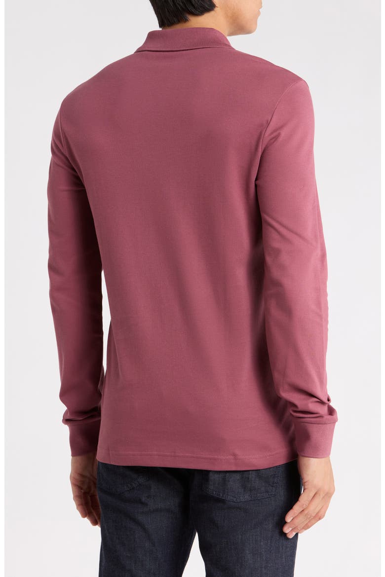 Passerby Stretch Cotton Polo, Alternate, color, MEDIUM RED
