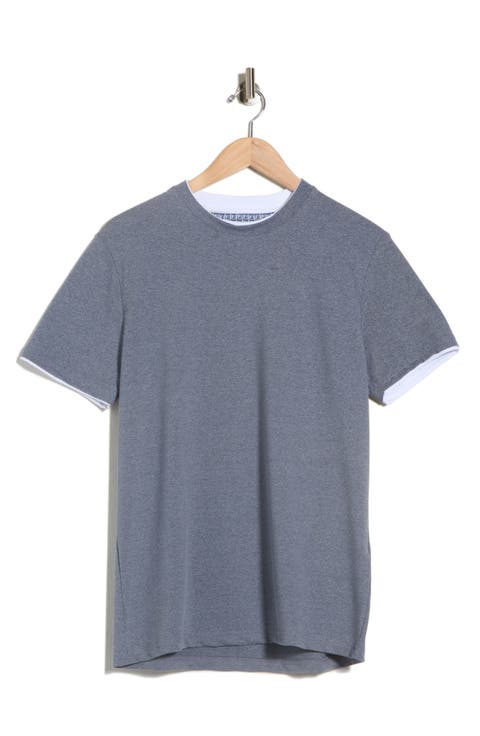 Layered Crewneck T-Shirt