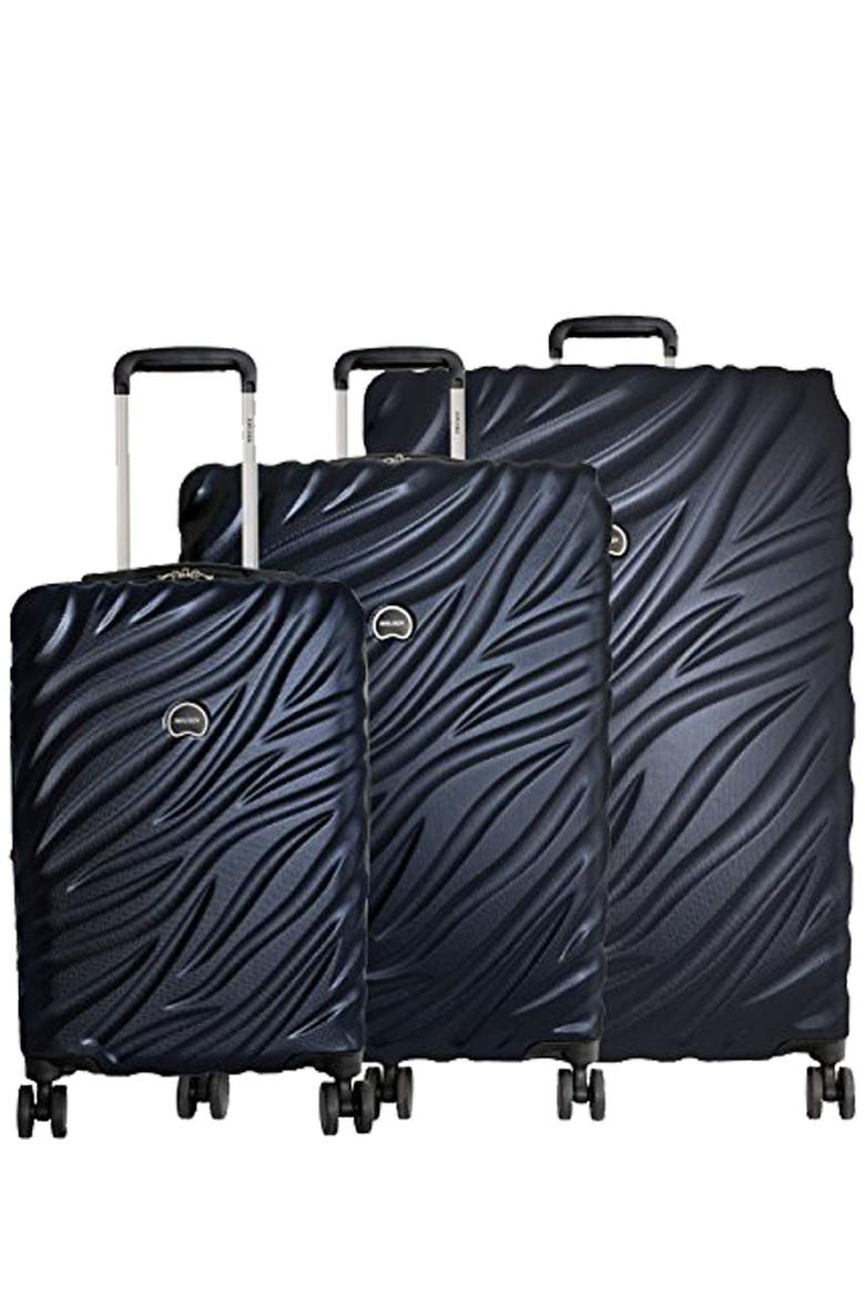Alexis Hardside Expandable (21"/25"/29") 3 Piece Spinner Luggage Set, Main, color, Navy