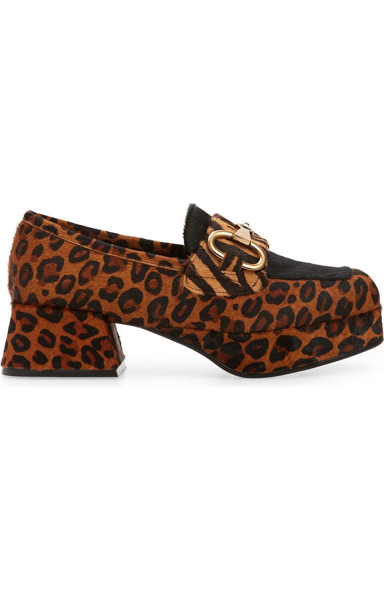 Jeffrey Campbell Student Genuine Calf Hair Platform Loafer, Alternate, color,