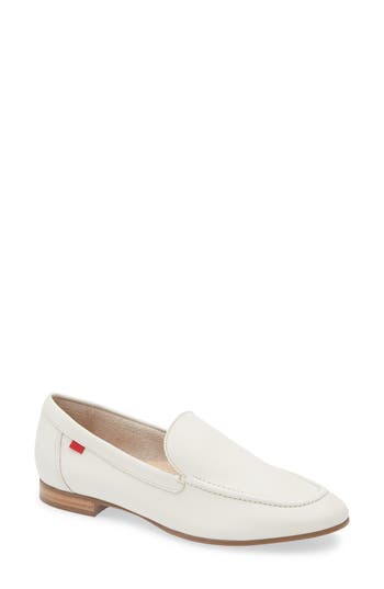 Marc Joseph New York Madison Ave Loafer In Ivory Napa
