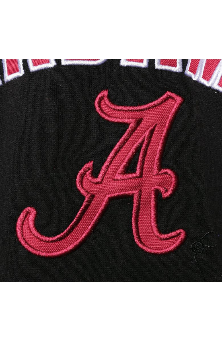 COLOSSEUM Women's Colosseum Black Alabama Crimson Tide Loud and Proud Pullover Hoodie, Alternate, color, Black