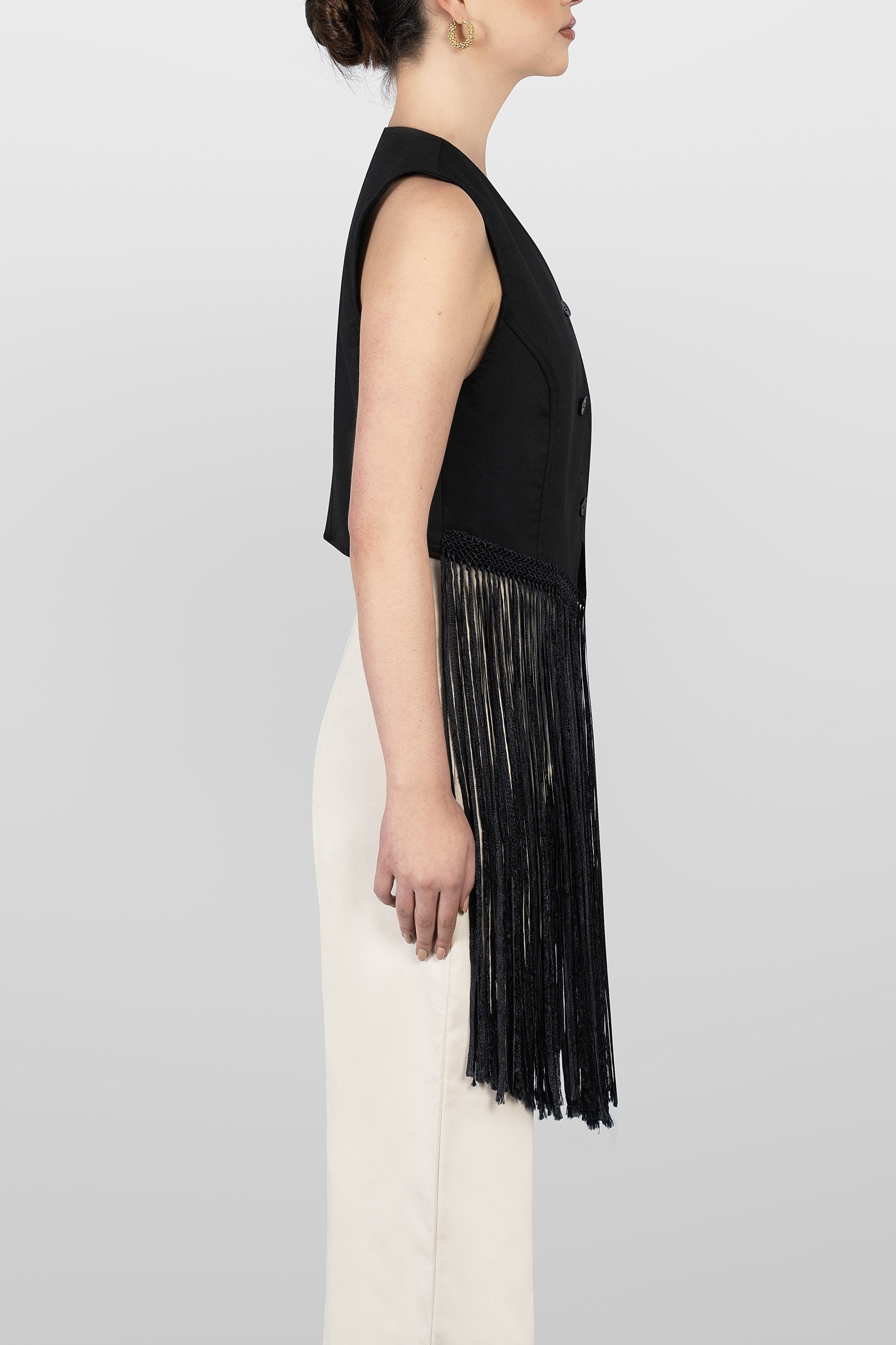 Macrame Gillet Top - image 2