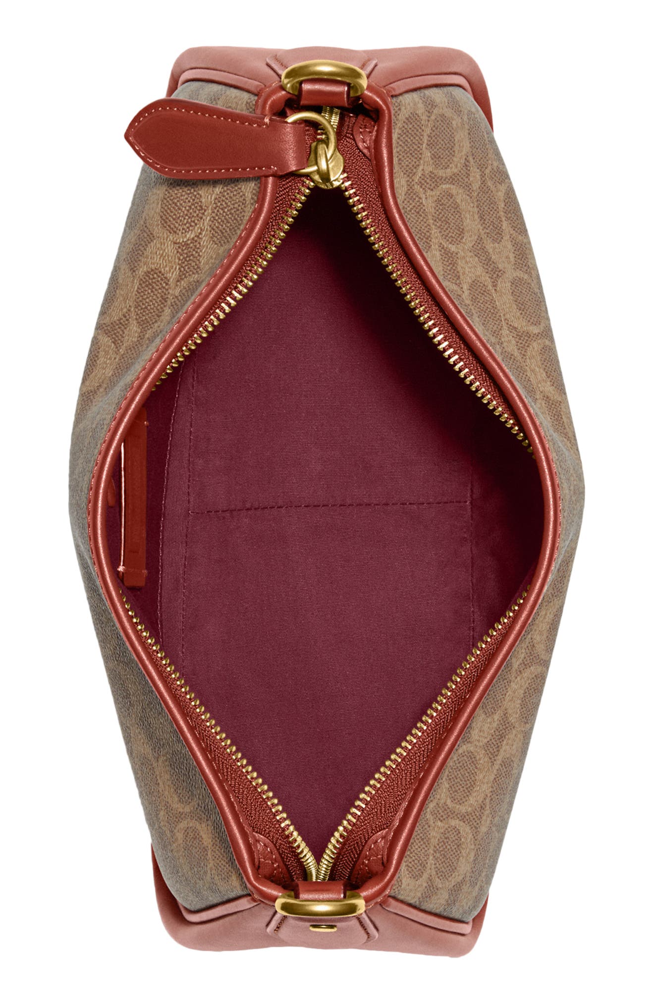 COACH Cary Signature Coated Canvas Shoulder Bag, Alternate, color, 